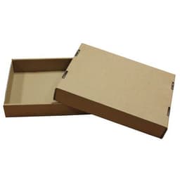 Lot de 25 boîtes cloches 305X215X50mm Kraft - Image principale