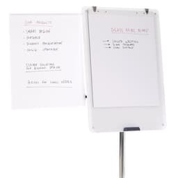 Paperboard mobile en verre Blanc Longueur: 100 cm, Largeur: 70 cm - Image 3