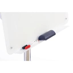 Paperboard mobile en verre Blanc Longueur: 100 cm, Largeur: 70 cm - Image 4