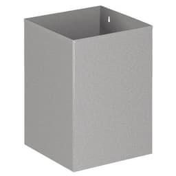 Corbeille à papier carrée 21L - Vepabins - Image 2