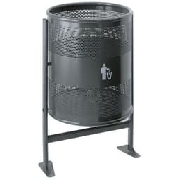 Corbeille d'extérieur sur support - 60 L et 80 L - Image 2
