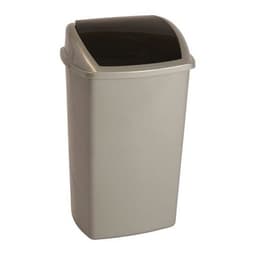 Poubelle en plastique avec couvercle basculant - 15 à 50 L - Vepabins - Image 2