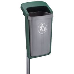 Poubelle d'extérieur plastique 50L - Vepabins - Image 3