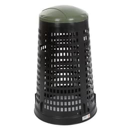 Poubelle ronde en plastique perforé Ruff - 110 L_Vepabins - Image 2