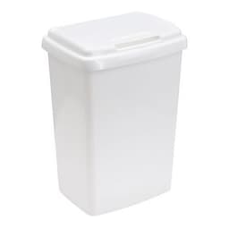 Poubelle Top Fix 50L Blanc - Image principale
