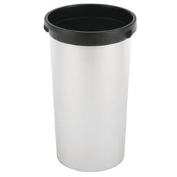 Poubelle Iris ronde - 50L Gris - Image principale