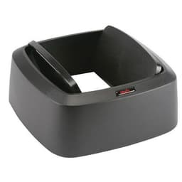 Couvercle à clapet carré pour poubelle Iris Noir Noir - Image 2