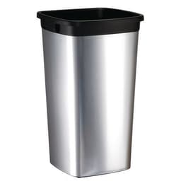 Poubelle Iris carré - 60L Gris - Image principale