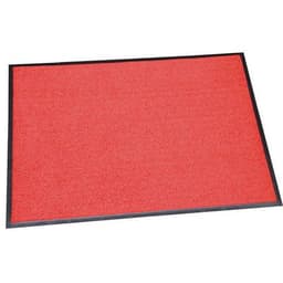 Tapis d'entrée absorbant zone trafic léger 120x90 cm Rouge - Image principale