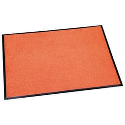 Tapis d'entrée absorbant zone trafic léger 120x90 cm Orange - Image principale