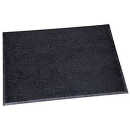 Tapis d'entrée absorbant zone trafic léger 120x90 cm Noir - Image principale