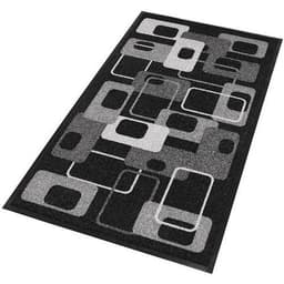 Tapis d'entrée décoratif Modern70'S Gris 600x900x6mm - Image principale