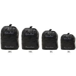 Sac poubelle noir Lot de 500 Déchet léger - 30 et 50L - Manutan Expert - Image 5