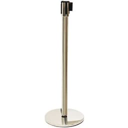 Poteau acier inoxydable à sangle - 2m - Acier - Manutan Expert - Image principale