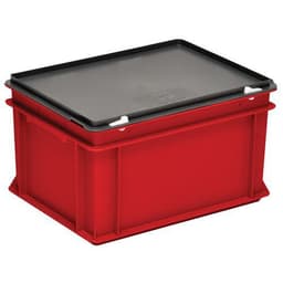 Bacs à couvercle RAKO rouge - 400x300mm - 10 à 60 L - Image principale
