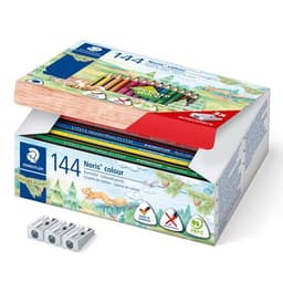 Classpack de 144 crayons NORIS triangulaires section de 8 mm - Image principale