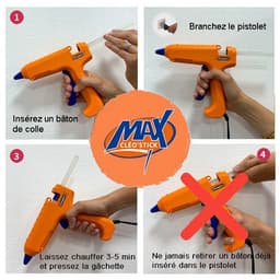 Pistolet à colle Max Cleo Gun Cléopâtre - Image 6