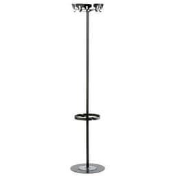 Portemanteau sur pied Yin avec porte parapluie, Coloris : Noir - Image principale