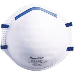 Demi-masque respiratoire coque à usage unique FFP2 - Manutan Expert - Image 8