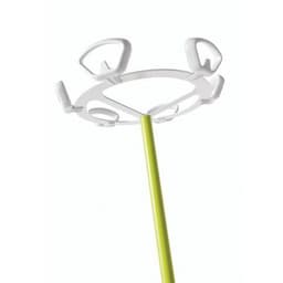 Portemanteau sur pied Yin avec porte parapluie, Coloris : Vert/blanc - Image 2