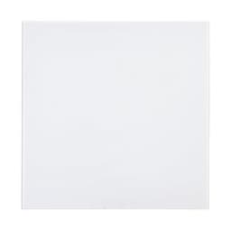 Tableau Verre Bi-silque Blanc, Longueur: 38 cm, Largeur: 38 cm - Image principale