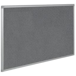 Panneau d'affichage textile Hxl : 90x120 cms - Fond Gris - Image principale