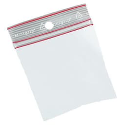 500 sacs plastique Minigrip 100 std Larg: 180 mm x Ht: 250 mm - Image principale