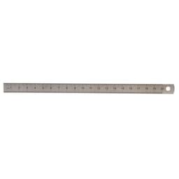 Réglet semi-rigide inox 1 face L = 200 cm - Image principale