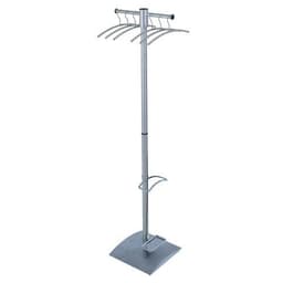 Portemanteau sur pied G12 aluminium coloris argent - Image principale