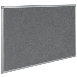 Panneau d'affichage textile Hxl : 45x60 cms - Fond Gris - Image principale