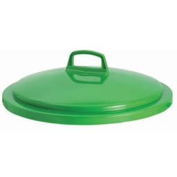 Couvercle pour poubelle 75 L tri sélectif coloris vert - Image principale