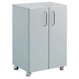 Armoire Twin Click - Modèle haut, Coloris : Gris clair - Image principale