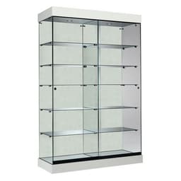 Vitrine ASF avec éclairage LED - Blanc - Image 2