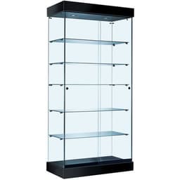 Vitrine ASF avec éclairage LED - Noir - Image 3