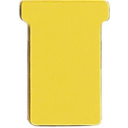 Lot de 100 Fiche T - 48 mm Col.:Jaune Largeur:48 - Image principale