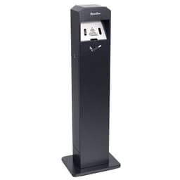 Cendrier-poubelle ou cendrier colonne sur socle Manutan - Manutan Expert - Image 7