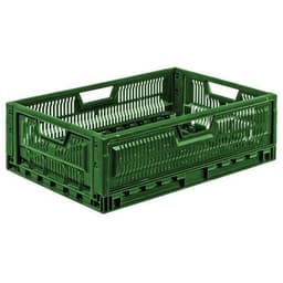 Caisse pliable gerbable - Longueur 600 mm - 36 à 47 L - Gilac - Image principale