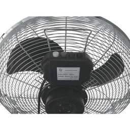 Brasseur d'air métal chromé à poser 100 W - Ø 45 cm - Image 3