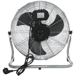 Brasseur d'air métal chromé à poser 100 W - Ø 45 cm - Image 2