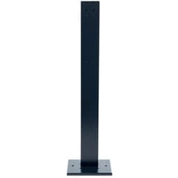 Poteau et base pour cendrier mural 3 L gris - Image principale