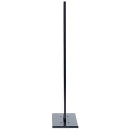 Poteau et base pour cendrier mural 3 L gris - Image 2