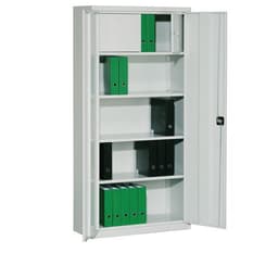 Armoire à dossiers métallique - 195x95x40 cm - 3 étagères - Image principale