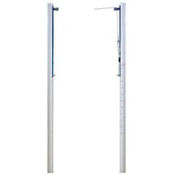 Poteaux volley-ball scolaires aluminium - Metaluplast - Image principale