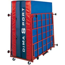 Sautoir de saut dimasport repliable sur roulettes - Image 2