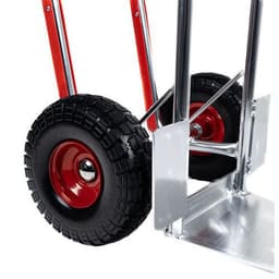 Diable alu - Roue increvable - Bavette fixe - Force 100 kg - Image 2