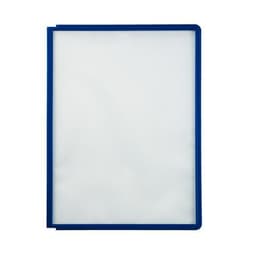 Lot de 5 pochettes de visualisation Sherpa & Vario - A4 - Bleu - Image principale