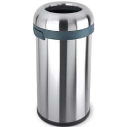 Poubelle Simplehuman Bullet-Top 60 L Aluminium - Image principale