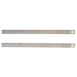 Réglet semi-rigide inox - 2 faces - Image principale