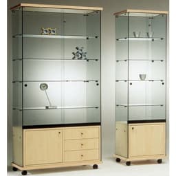 Vitrine Easy E6 - Avec armoire basse - Image principale