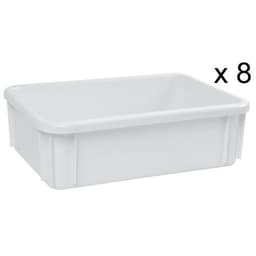 Bac plastique - Longueur 300 à 400 mm - 5 et 10L - Vepabins - Image principale
